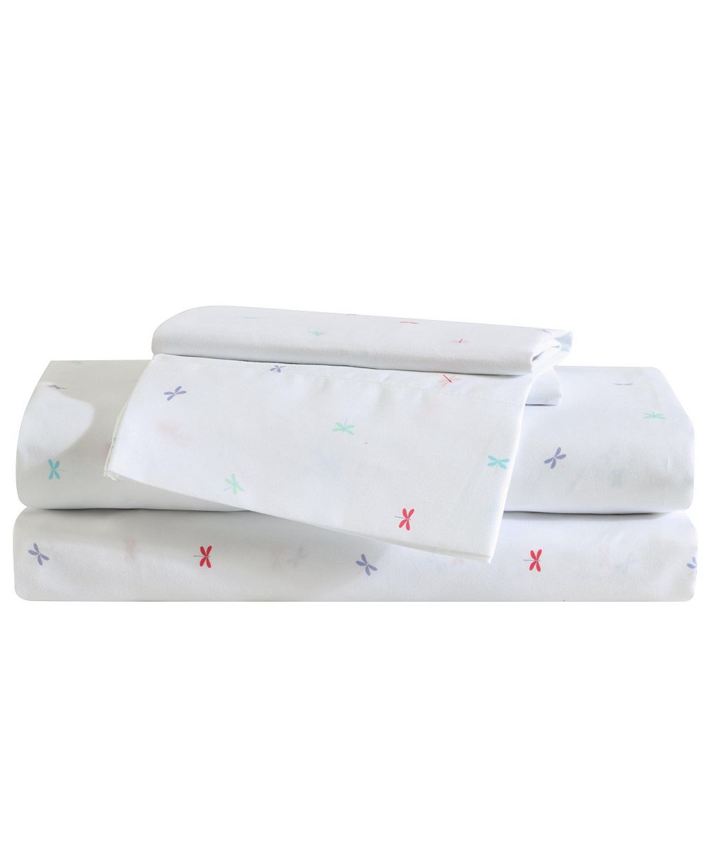 Eddie Bauer Dragonflies Microfiber 3-Pc. Sheet Set, Twin