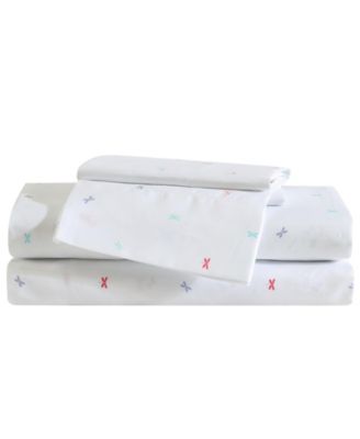 Eddie Bauer Dragonflies Microfiber 3-Pc. Sheet Set, Twin XL