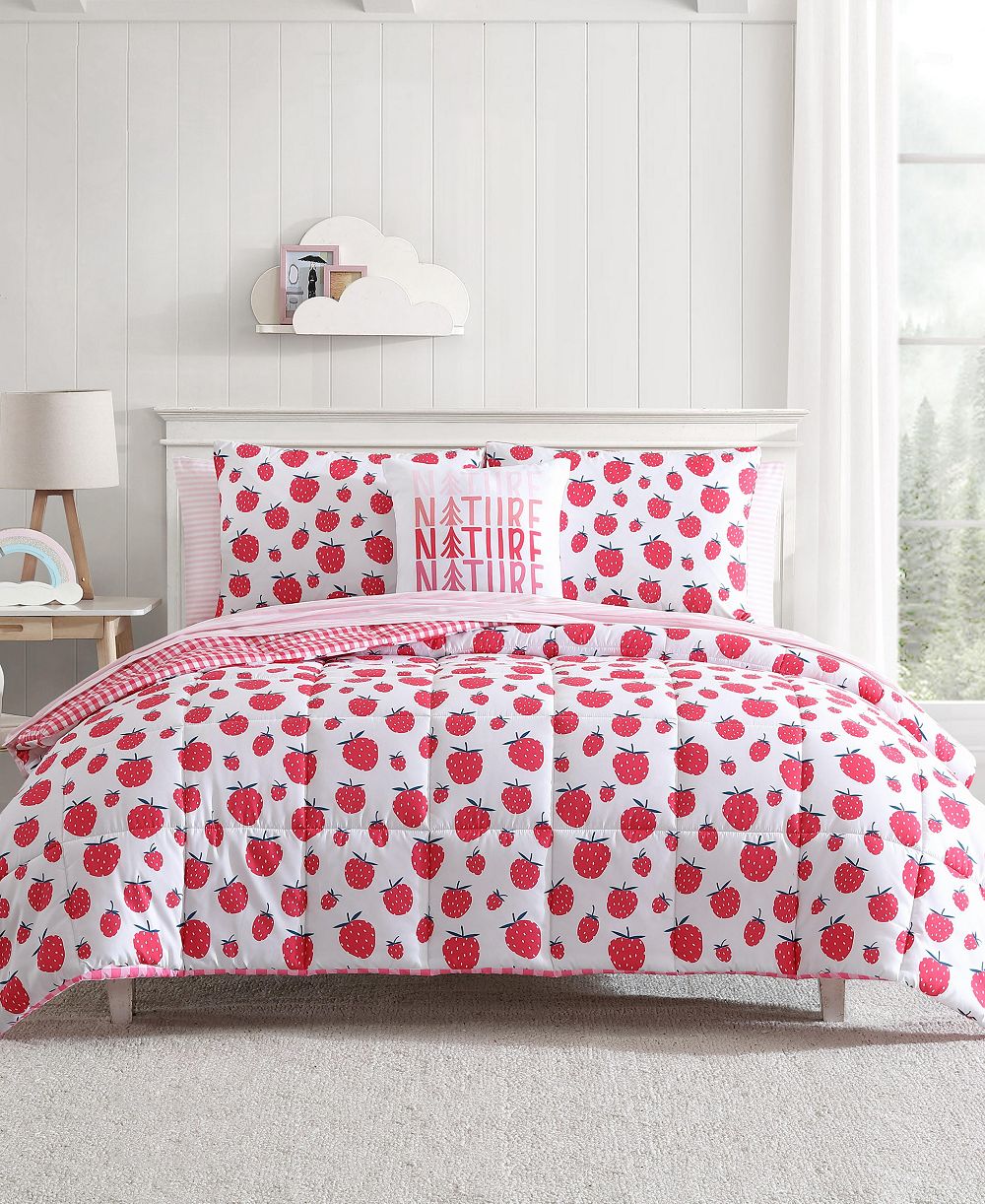 Eddie Bauer комплект из 3 микрофибровых наволочек Strawberry Field, Twin