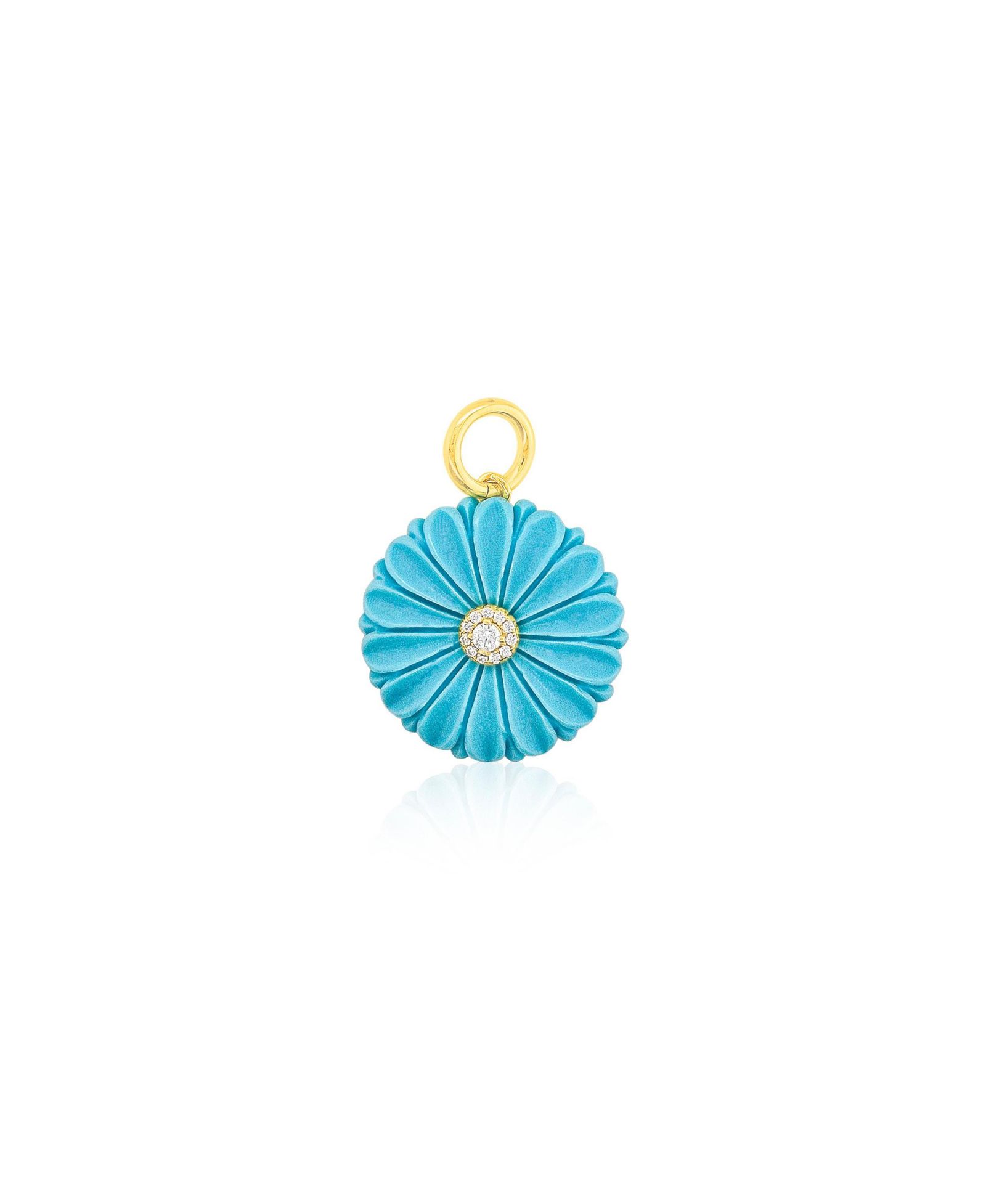 Etoielle Flower Charm Over and CZ