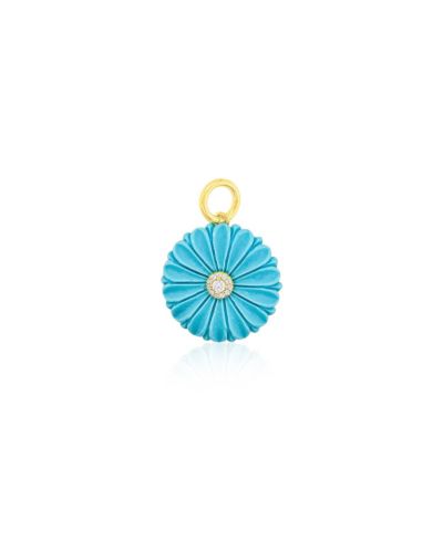 Etoielle Flower Charm Over and CZ