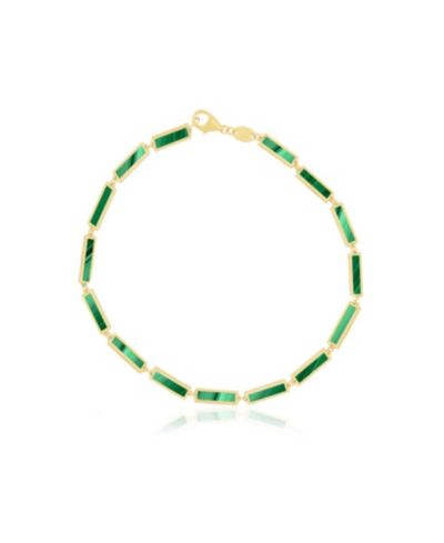 The Lovery браслет Malachite Bar