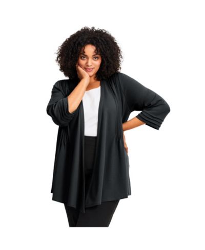 Avenue Plus Size Cascade Jacket