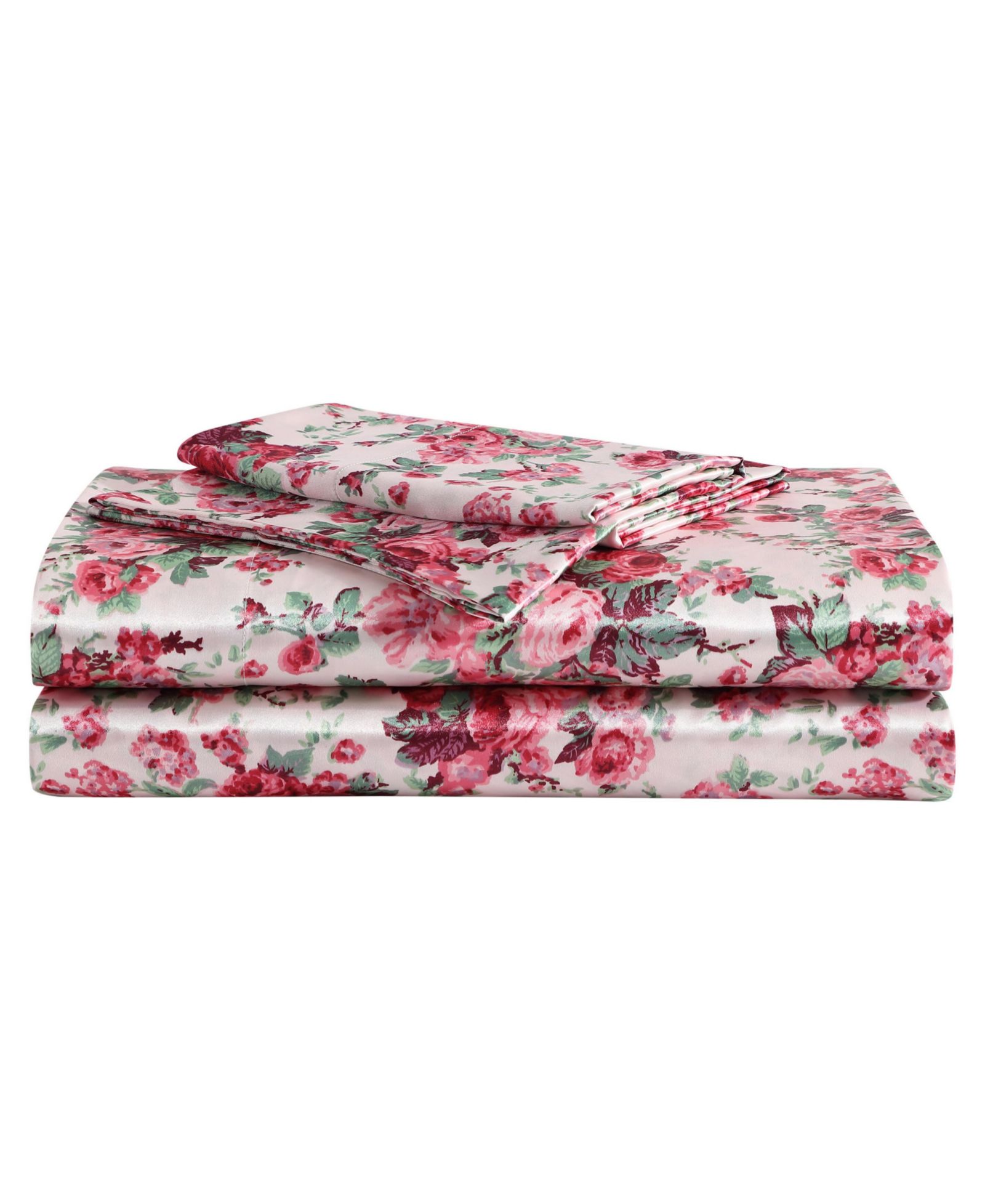 Betsey Johnson Satin 4-Pc. Sheet Set, Full