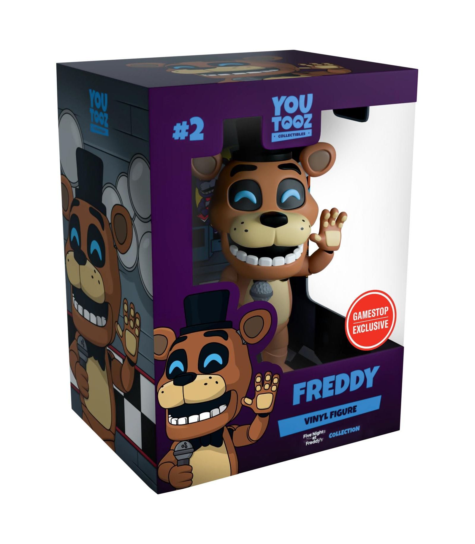 Five Nights at Freddy's Collection [Freddy Fazbear Vinyl Figure #2] Gamestop Exclusive