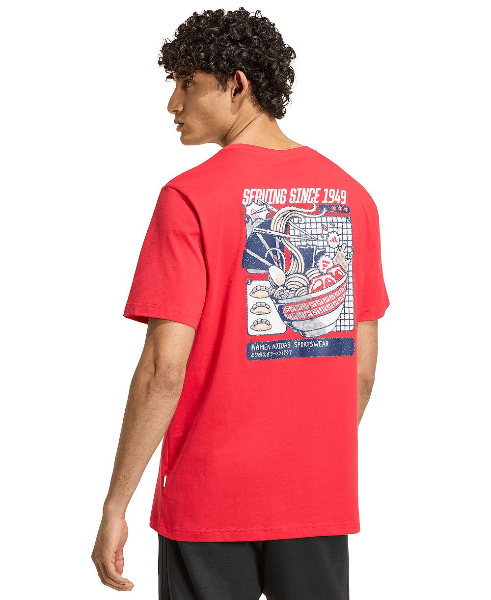 adidas Men's Ramen Graphic Crewneck T-Shirt