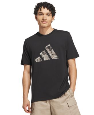 adidas Men's Rock Inspired Camo Graphic Crewneck T-Shirt