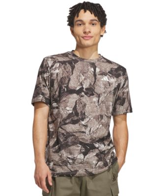 adidas Мужская футболка с принтом Rock Camo