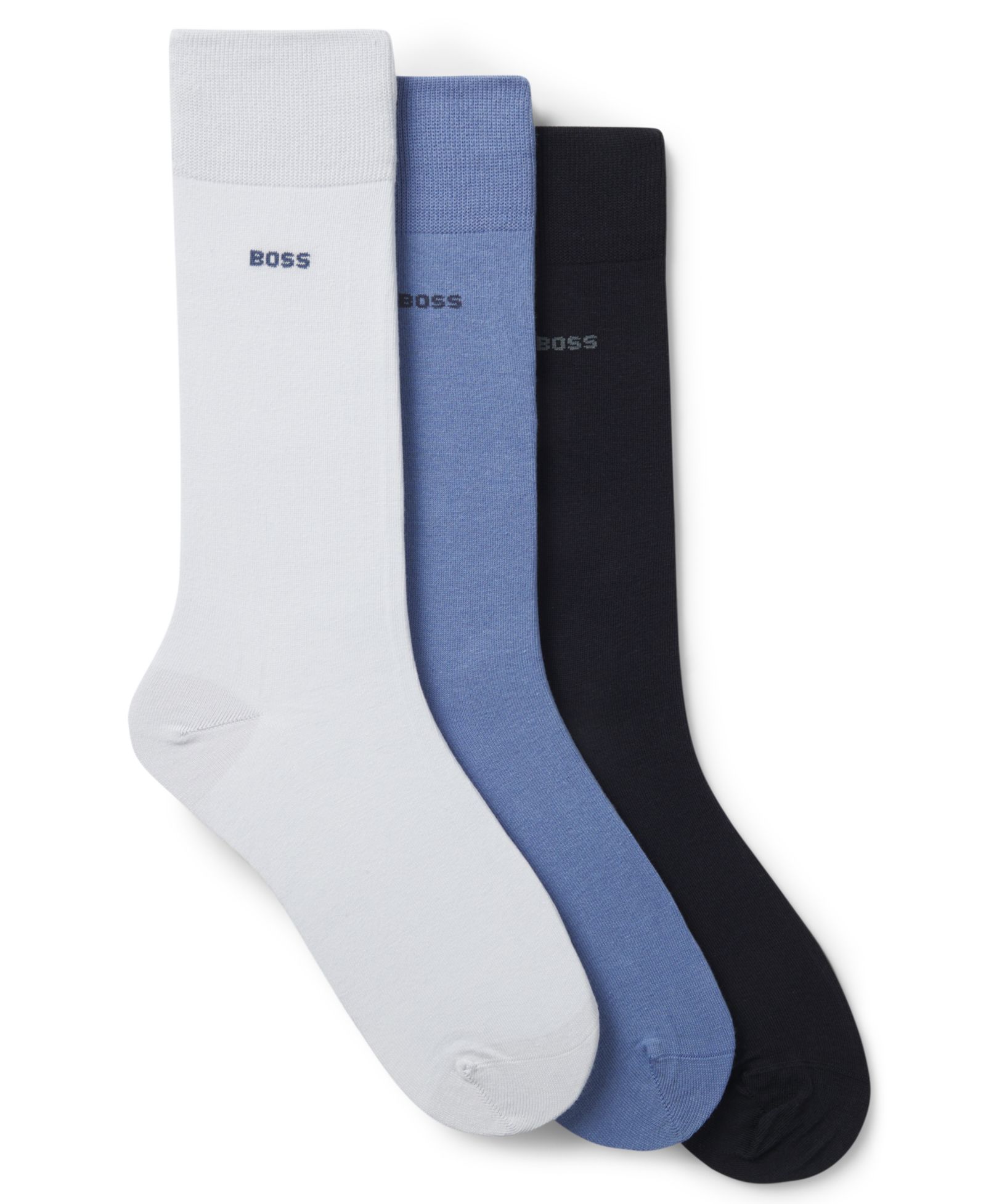 Hugo Boss носки Solid Regular Length 3-Pack