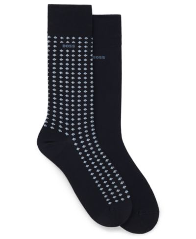 Носки Hugo Boss Men's Mini Pattern Line and Dots, 2-Pack