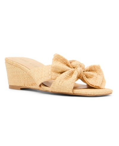 Anne Klein Women's Dara Bow Wedge Sandals