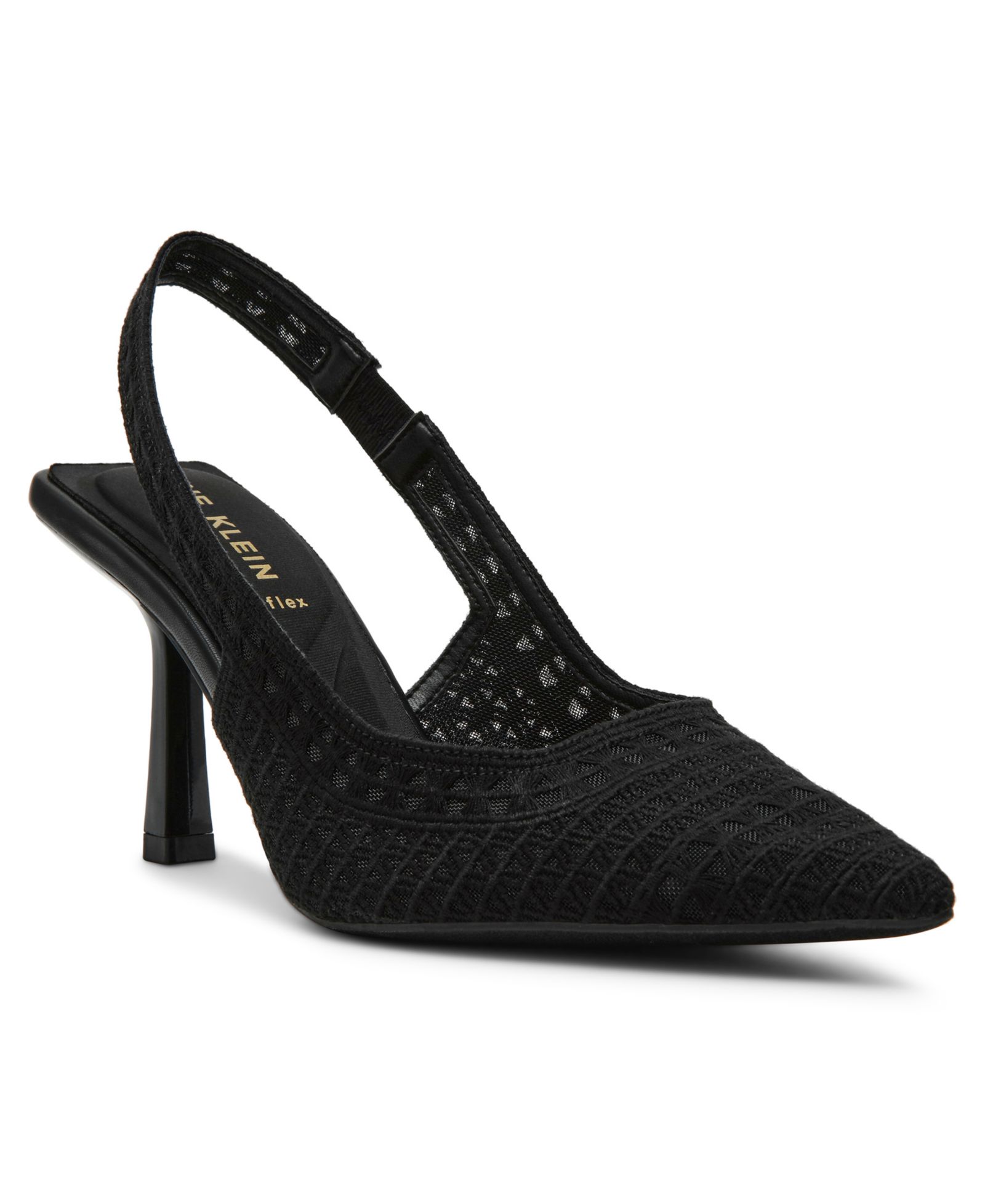 Anne Klein Women's Ismeralda Crochet Slingback Pumps