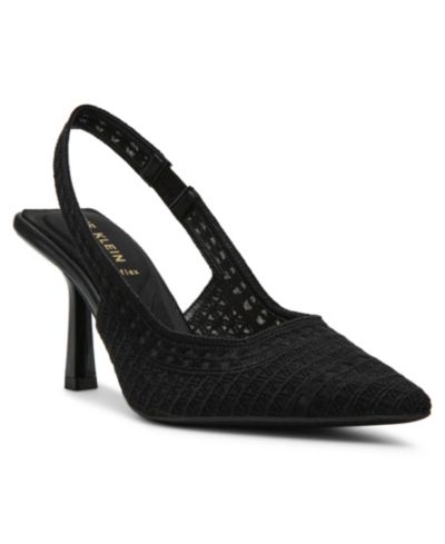 Женские туфли Anne Klein Ismeralda Crochet Slingback Pumps
