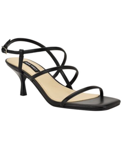 Женские нарядные сандалии Nine West Hindy Strappy Kitten Heel
