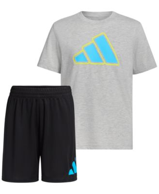 adidas Детский комплект из футболки и шорт с коротким рукавом, 2-Piece Set