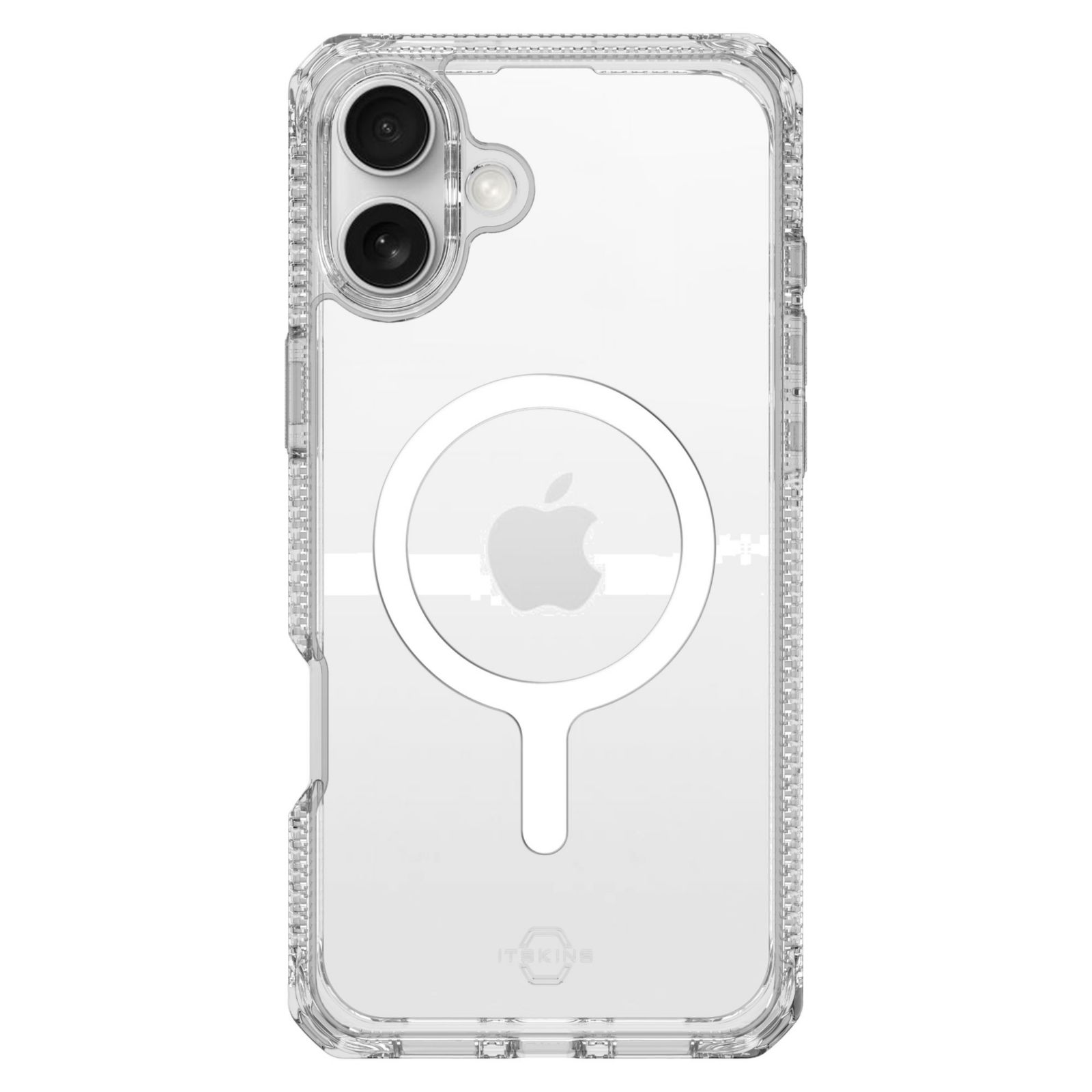 Прозрачный чехол ITSkins Hybrid_R MagSafe для Apple iPhone 16
