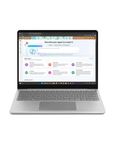 Ноутбук Microsoft Surface Laptop 13" Touchscreen Copilot+ PC, Qualcomm Snapdragon X Plus 3.2GHz, 16GB RAM, 512GB SSD, Windows 11 Pro, Platinum