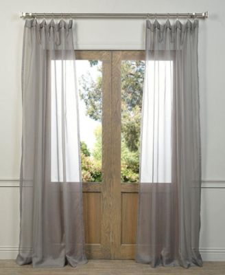 Half Price Drapes Sheer Curtain Pair (2 Panels)