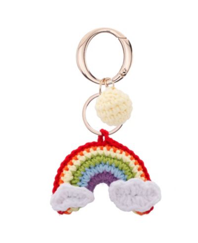 Брелок Nina Crochet Rainbow