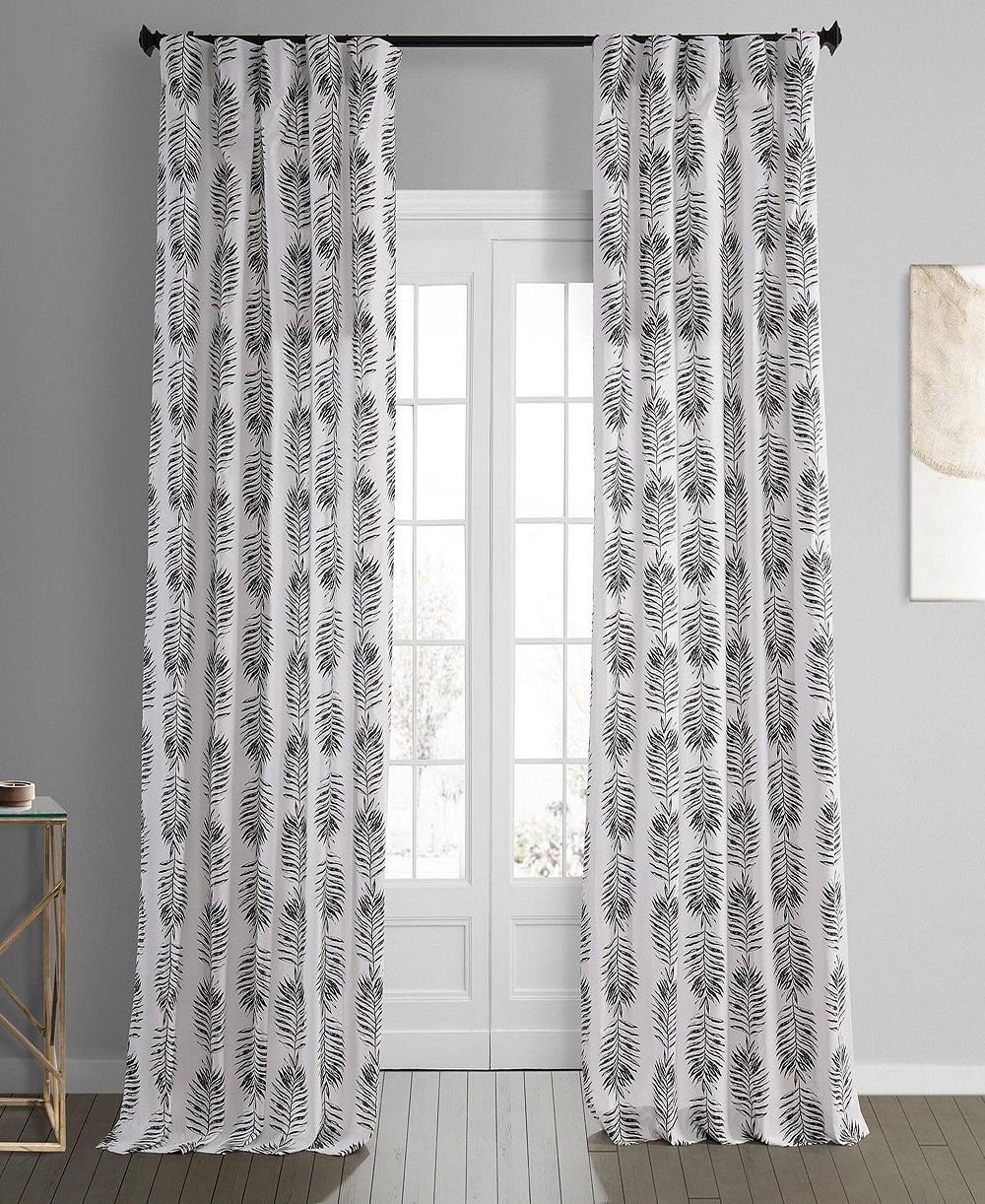 Шторы Half Price Drapes Sago Floral Printed Cotton Room Darkening