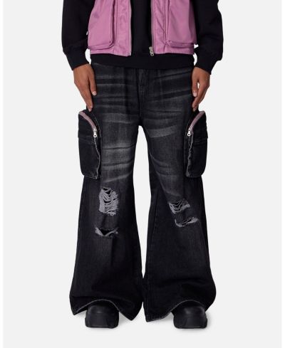 Мужские джинсы mnml C23 Rave Double Cargo Denim Jeans