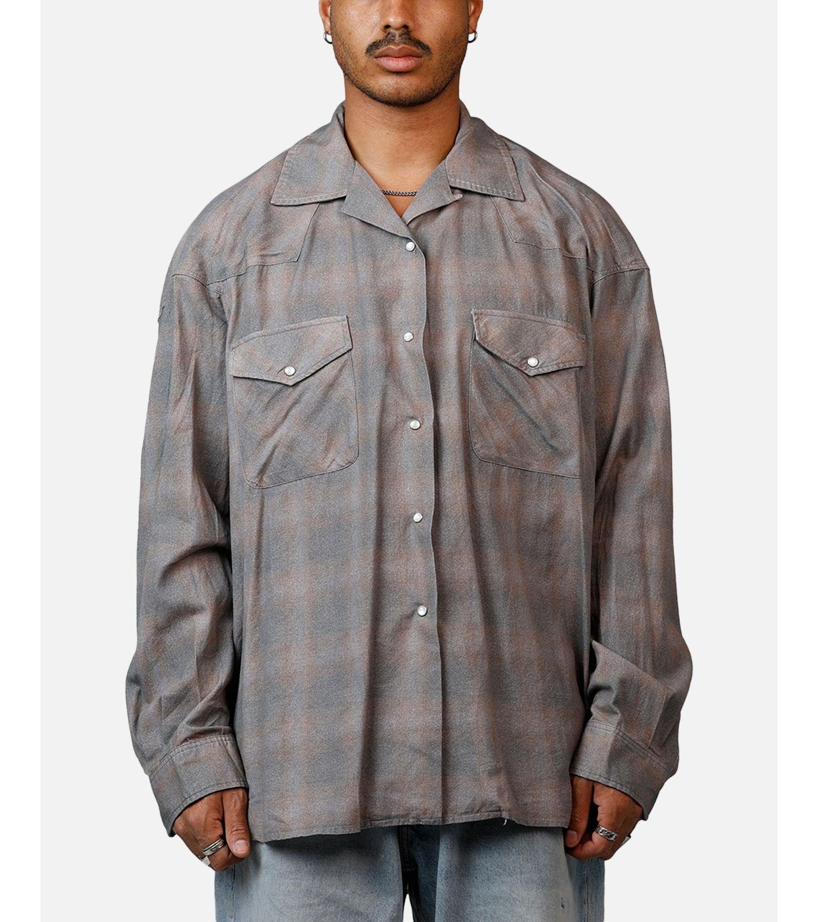 Мужская фланелевая рубашка mnml Faded Print