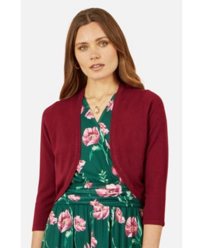 Женский трикотажный болеро Yumi 3/4 Sleeve Knitted Curve