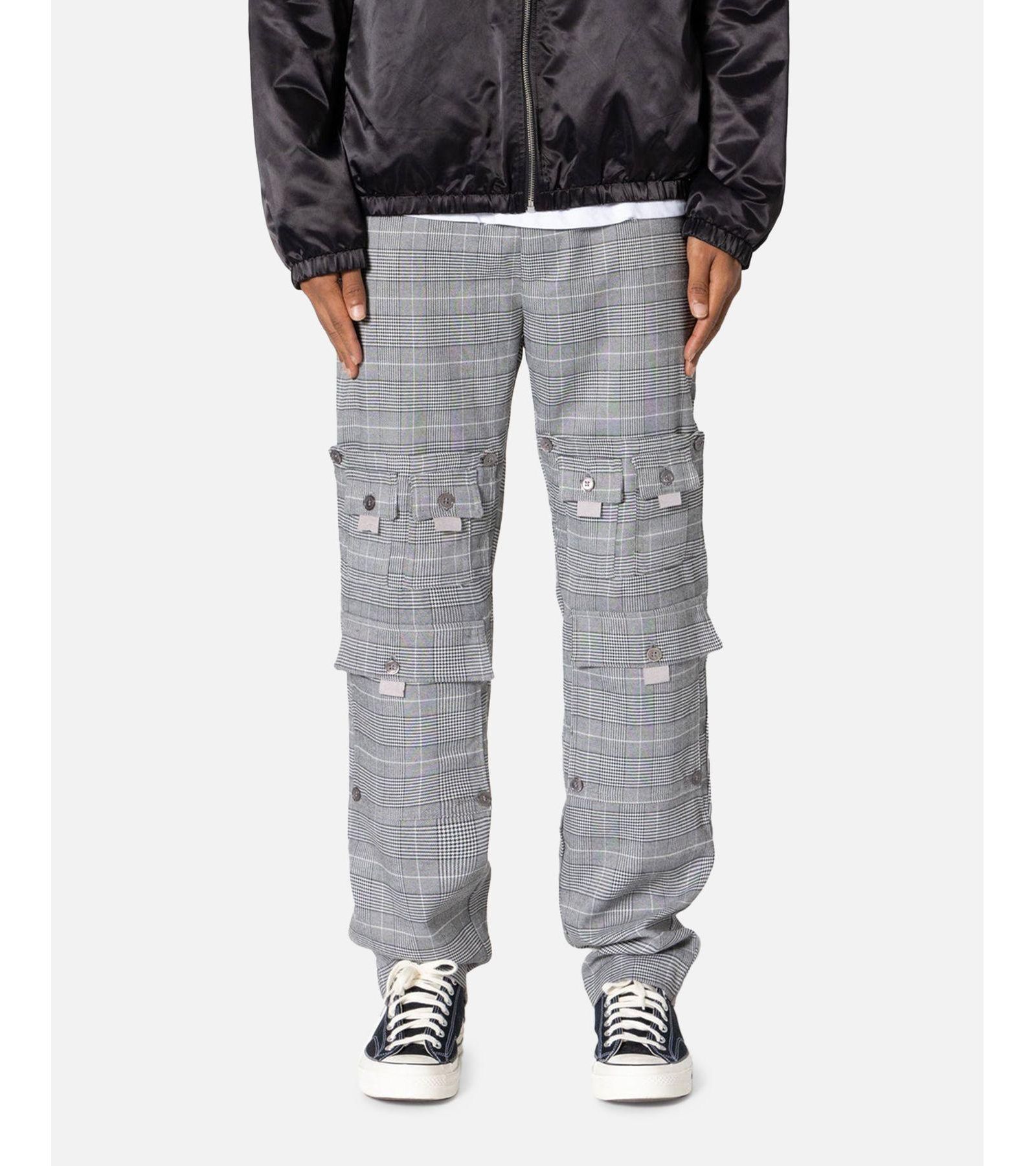 Мужские брюки mnml Plaid All Over Pocket