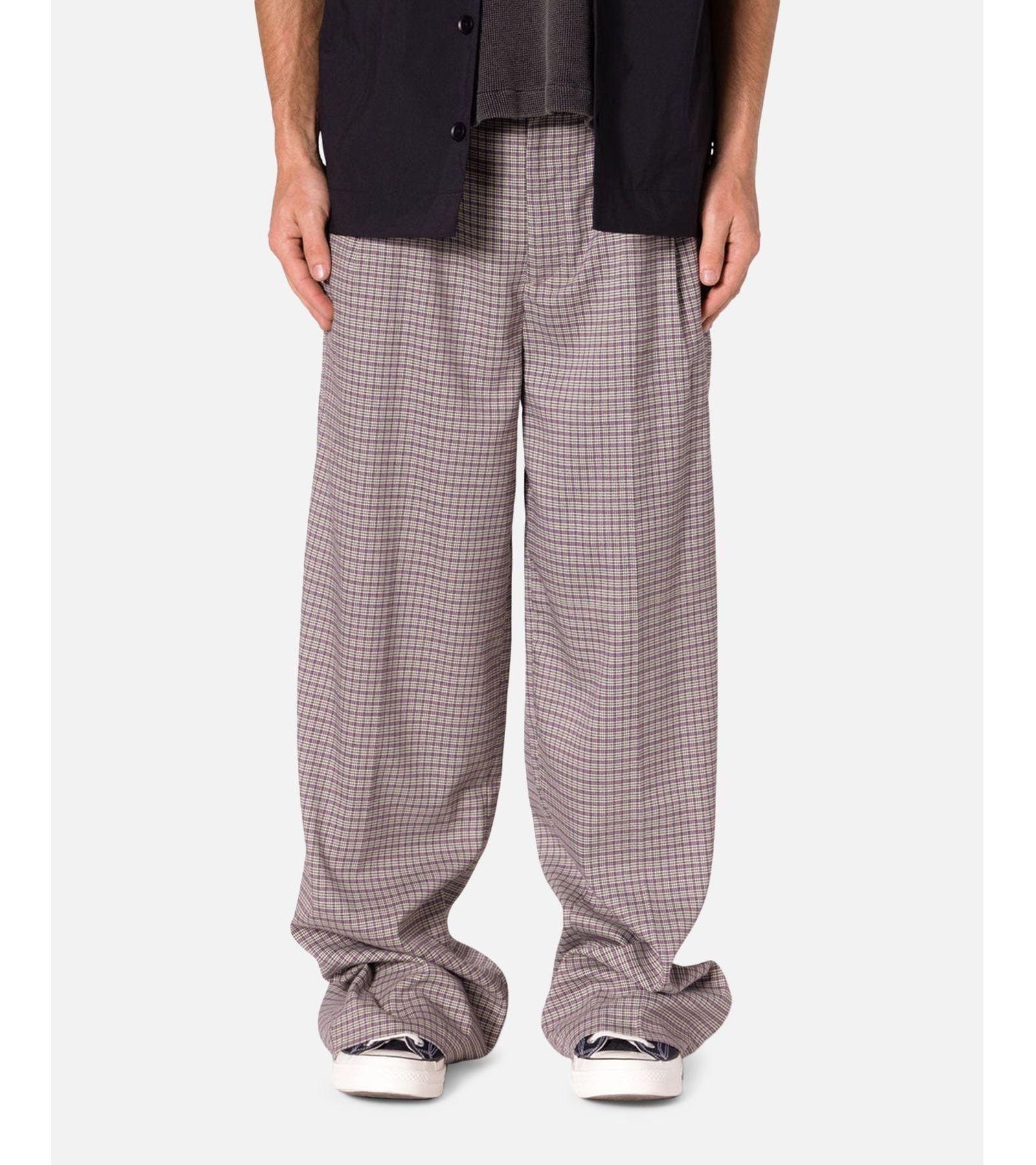 mnml Men's Wide Leg Trouser Pants.