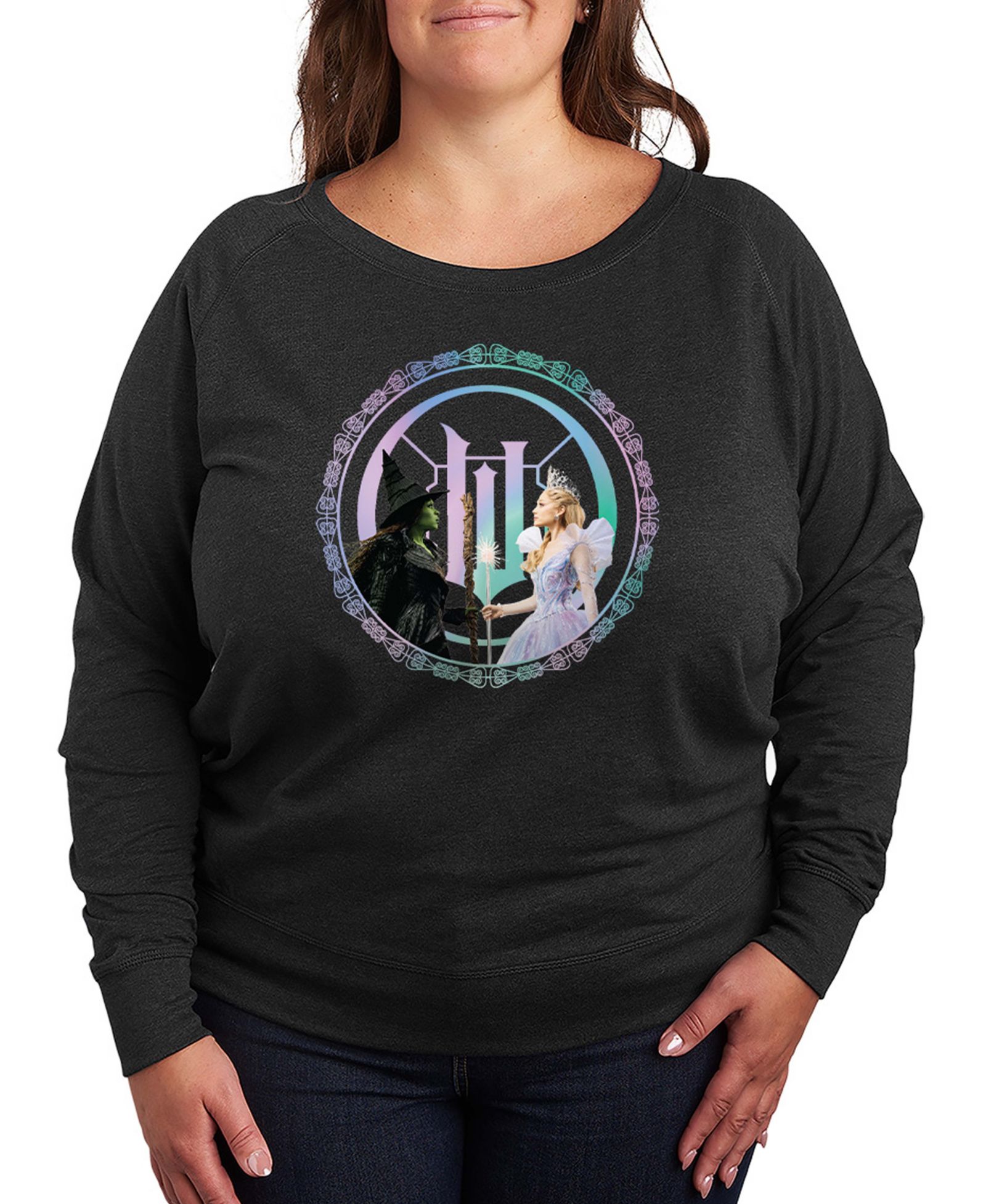 Пуловер Hybrid Apparel Plus Size Wicked French Terry с длинным рукавом