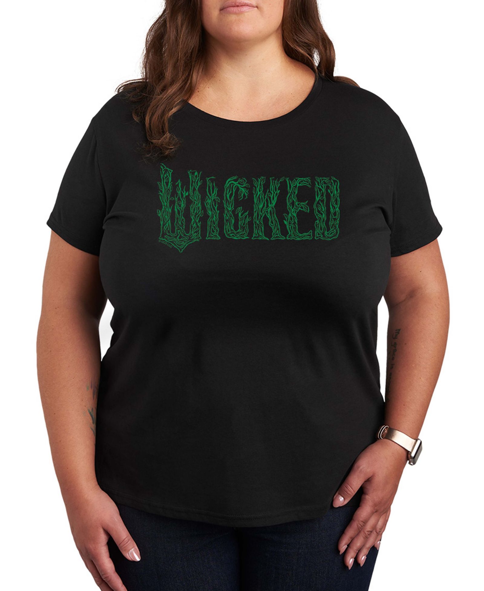 Футболка Hybrid Apparel Plus Size Wicked Short-Sleeve Graphic