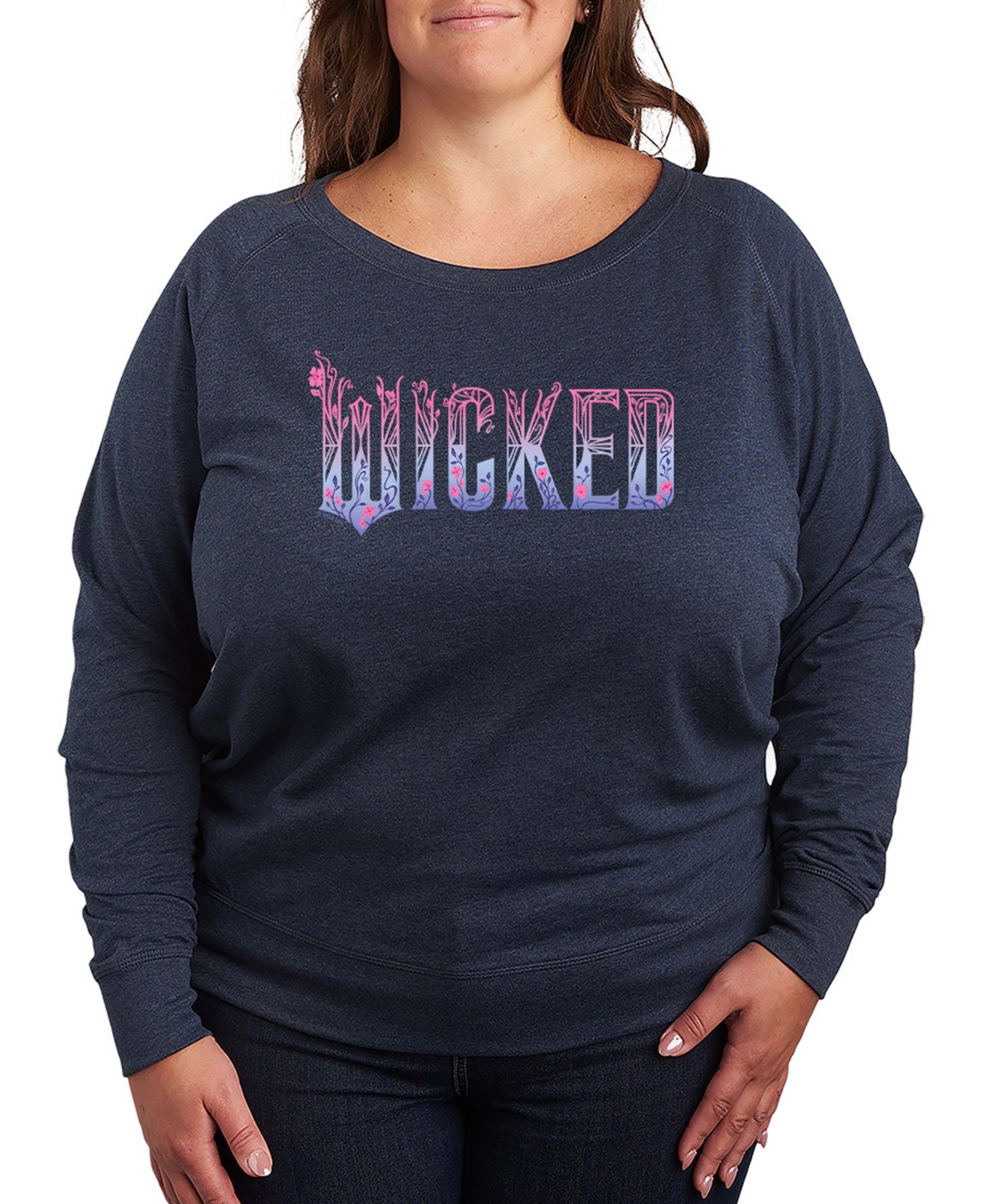 Пуловер Hybrid Apparel Plus Size Wicked French Terry с длинным рукавом