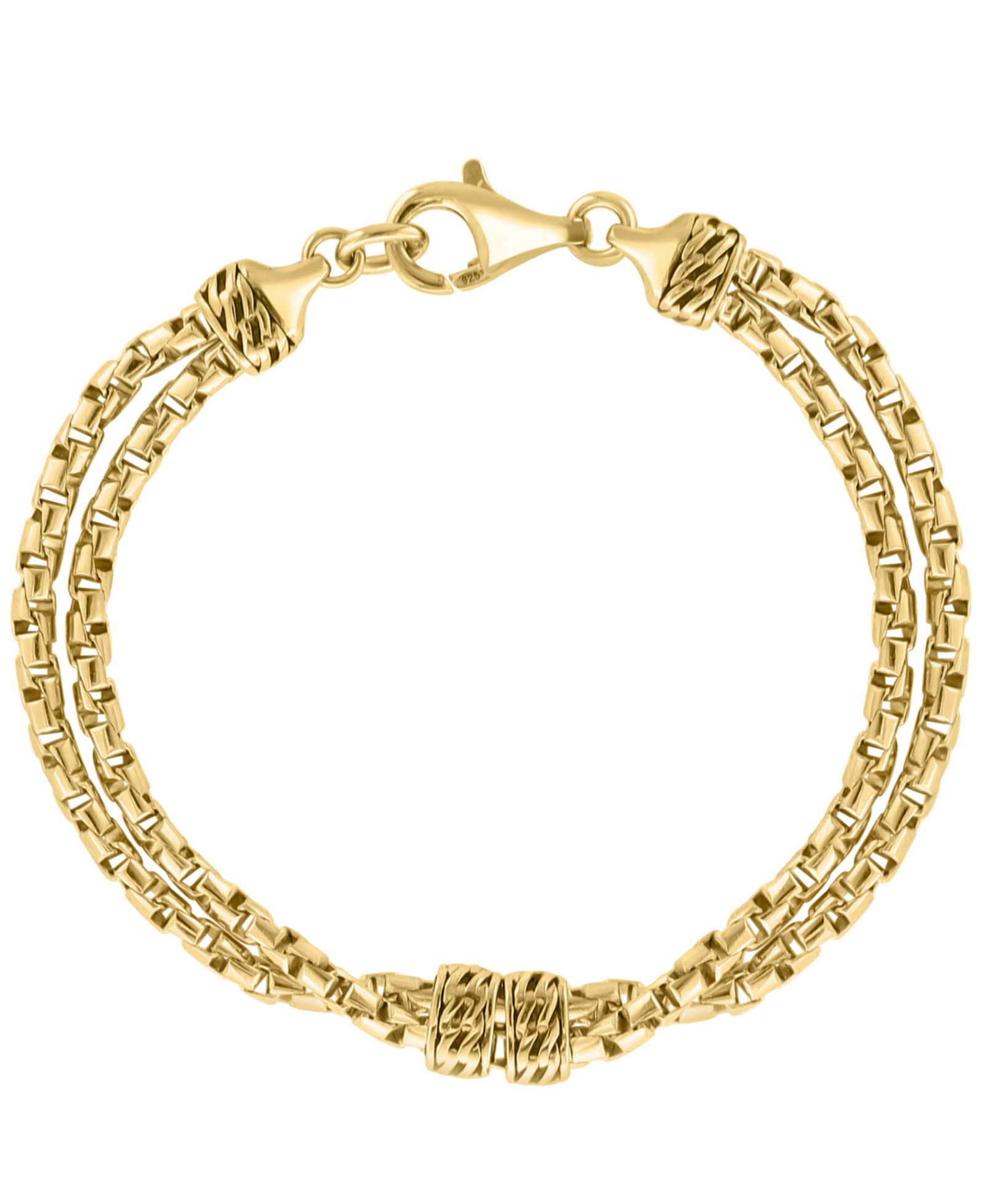 Мужской браслет EFFY Collection Gold Over Silver