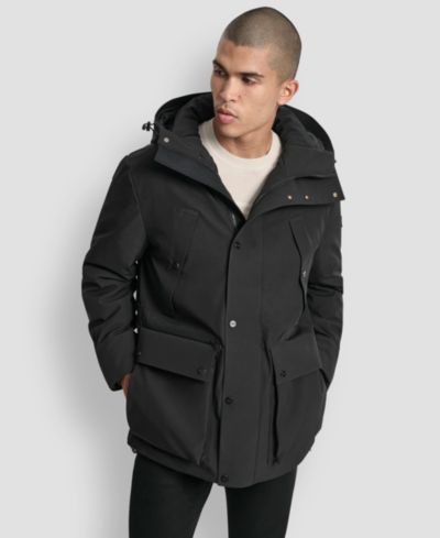 DKNY Men's Urban Hooded Parka Jacket