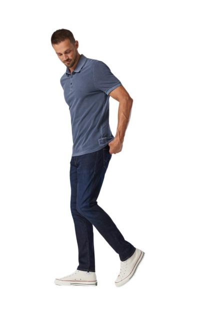 Мужские джинсы Mavi Jeans Jake Slim Leg In Rinse Brushed Williamsburg Denim