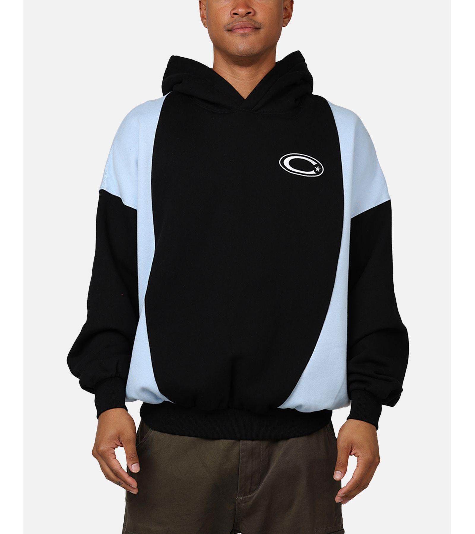 CARRE Men's C-Star Panel Oversized Hoodie
