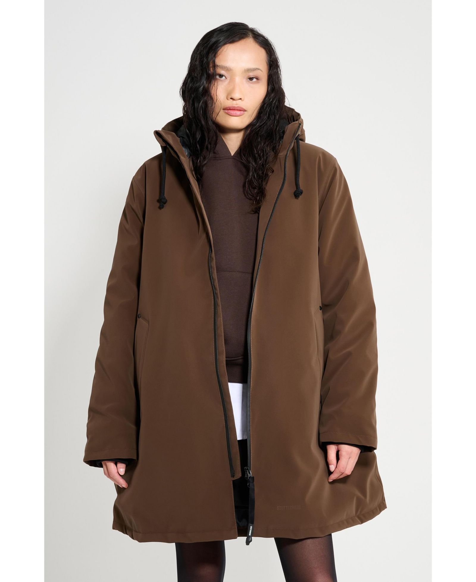 Женское зимнее пальто Stutterheim Mosebacke матовое