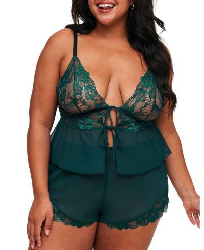 Adore Me Plus Size Tammy комплект нижнего белья: майка и шорты