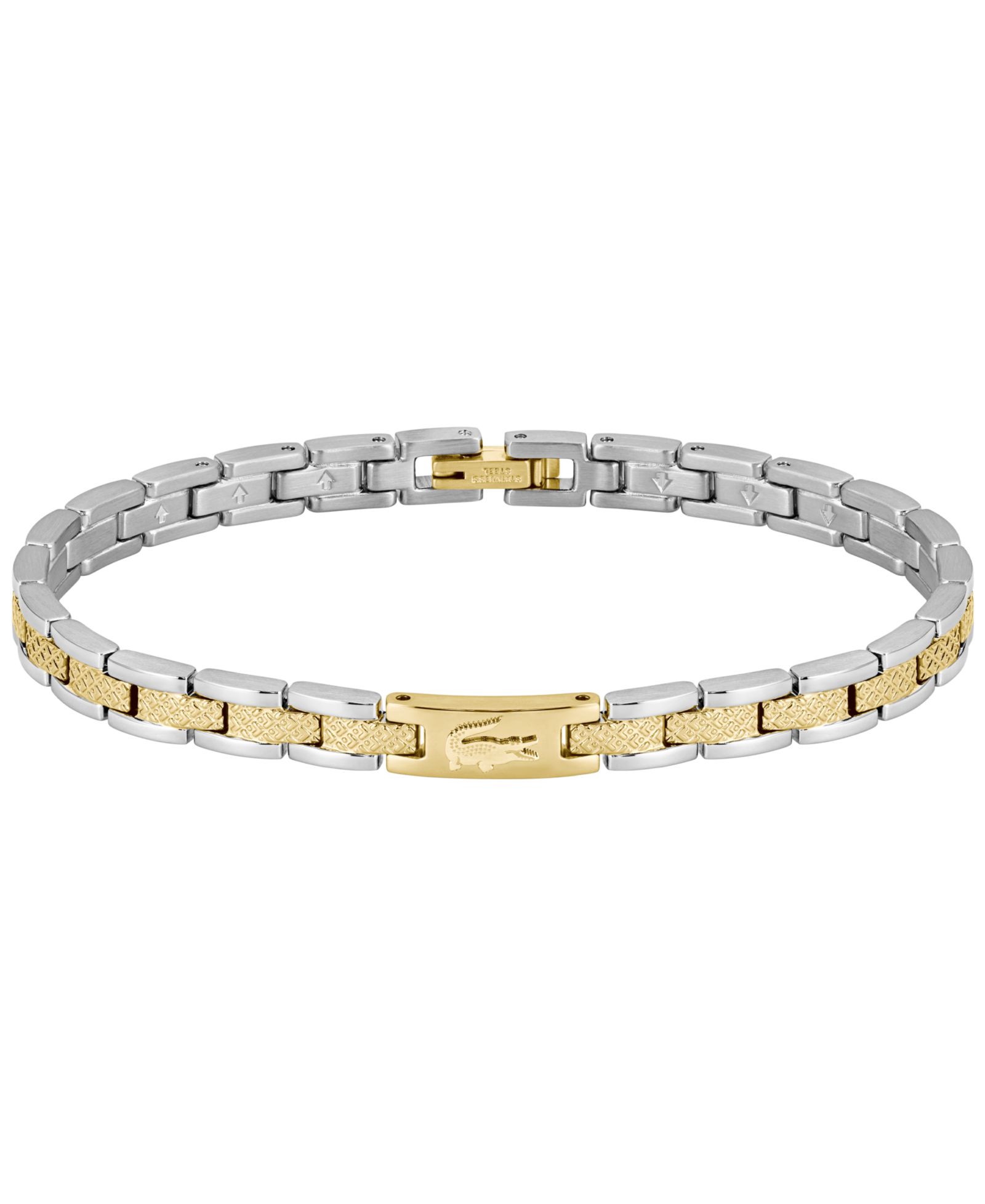 Браслет Lacoste Metropole Two Tone Stainless Steel Metal Link