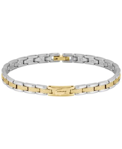Браслет Lacoste Metropole Two Tone Stainless Steel Metal Link
