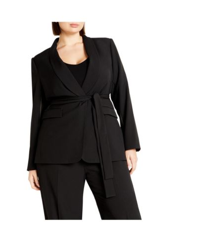 CITY CHIC Plus Size Belted Yasmine Jacket