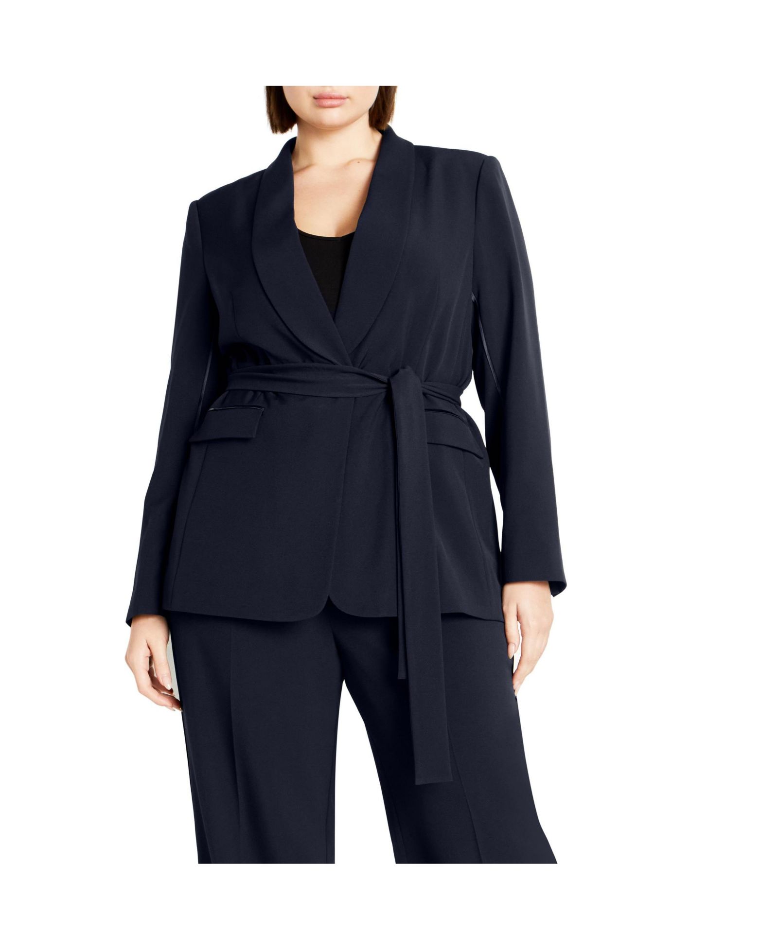 CITY CHIC Plus Size Belted Yasmine Jacket