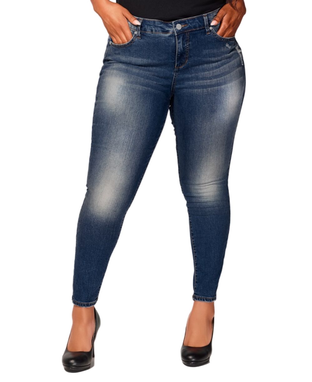 Женские джинсы SLINK Jeans Denim mid rise ankle skinny Sienna 29" inseam