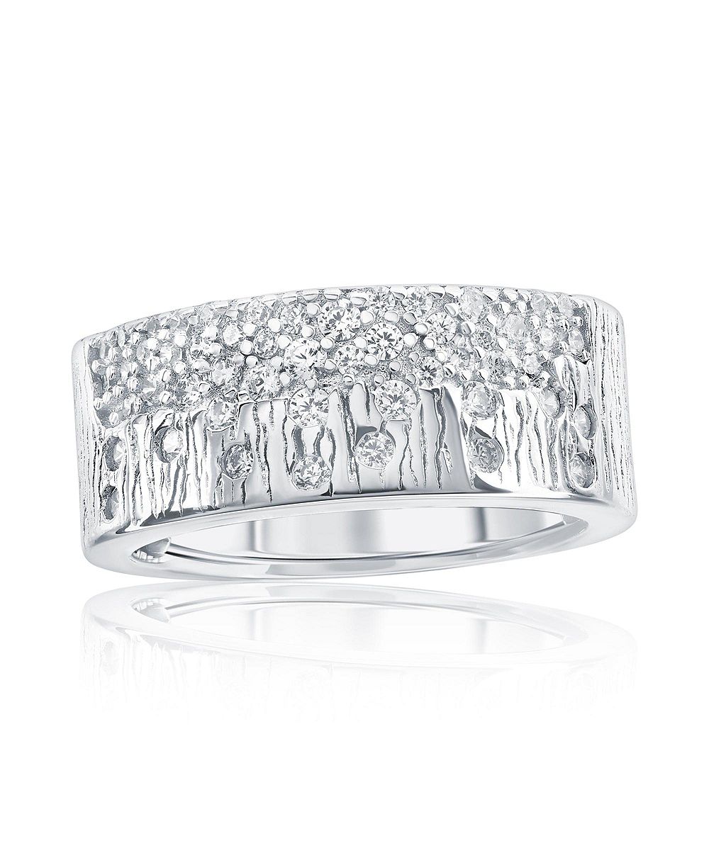 Кольцо Suzy Levian New York с цирконием и эффектом конфетти
