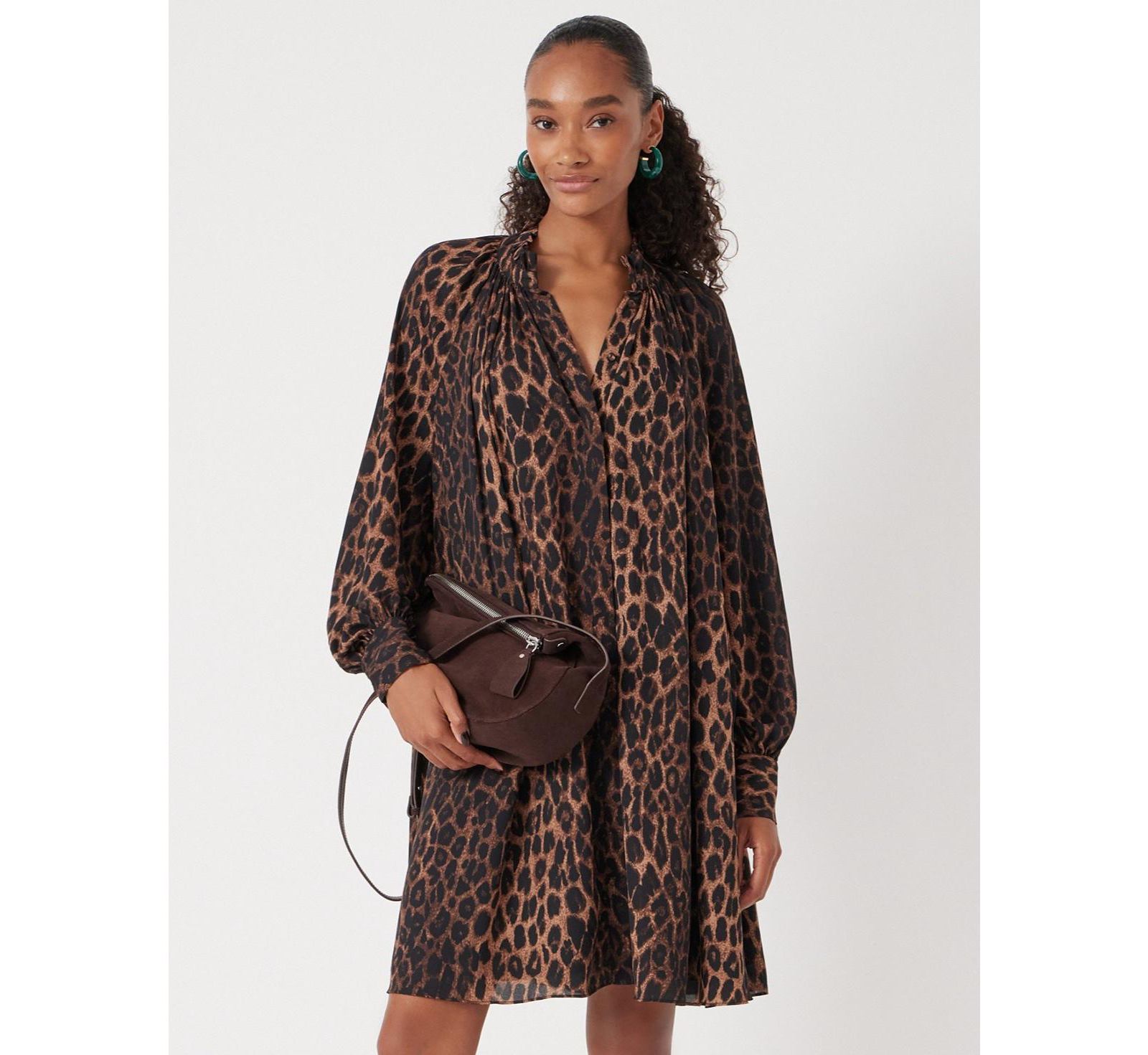 Hush Women's Printed Chiffon Mini Dress
