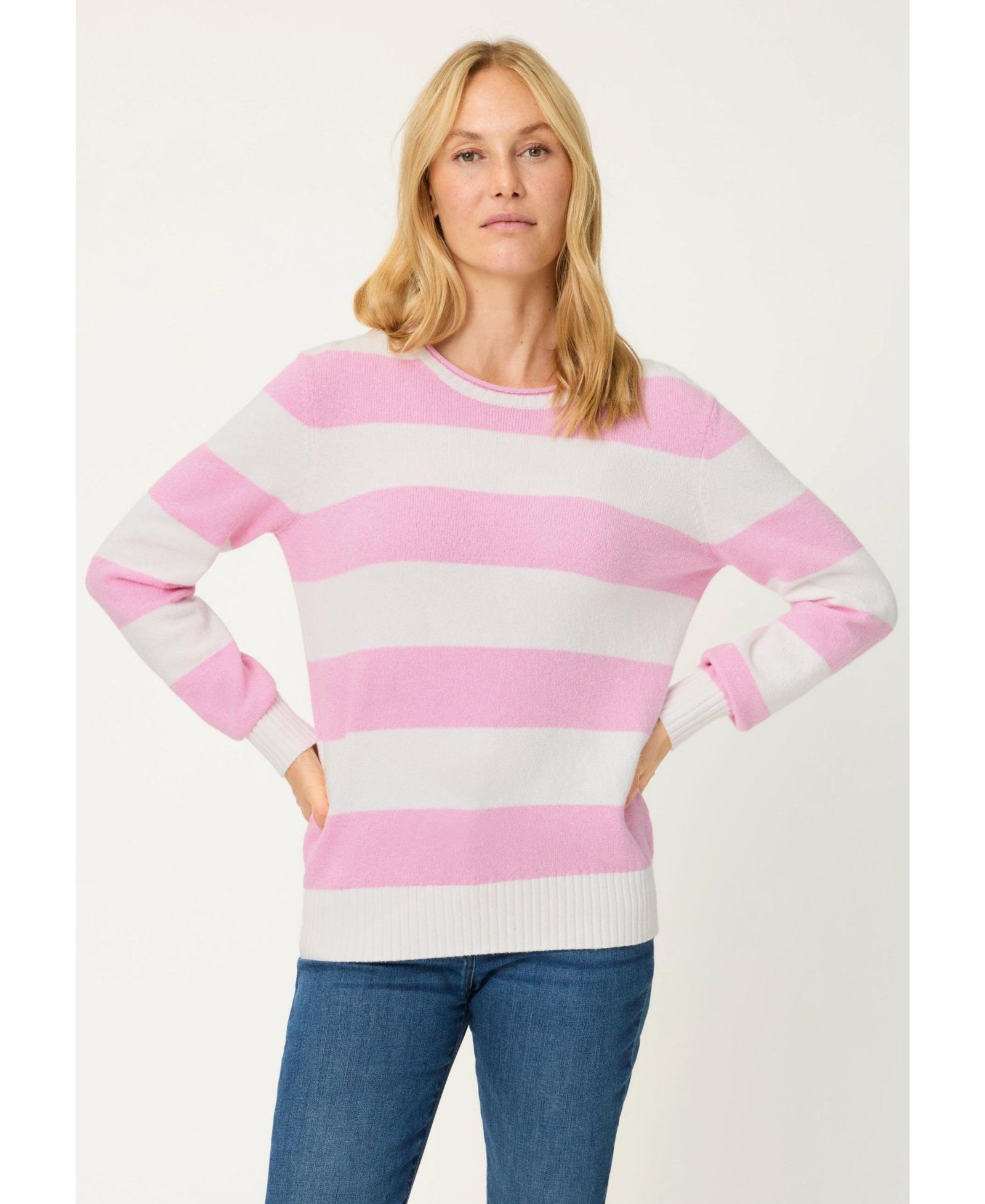 Olsen Women's Stripe Sweater