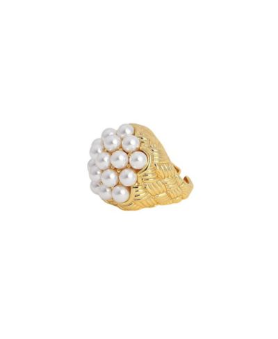 SOHI Women's The Elizabethan Statement Ring