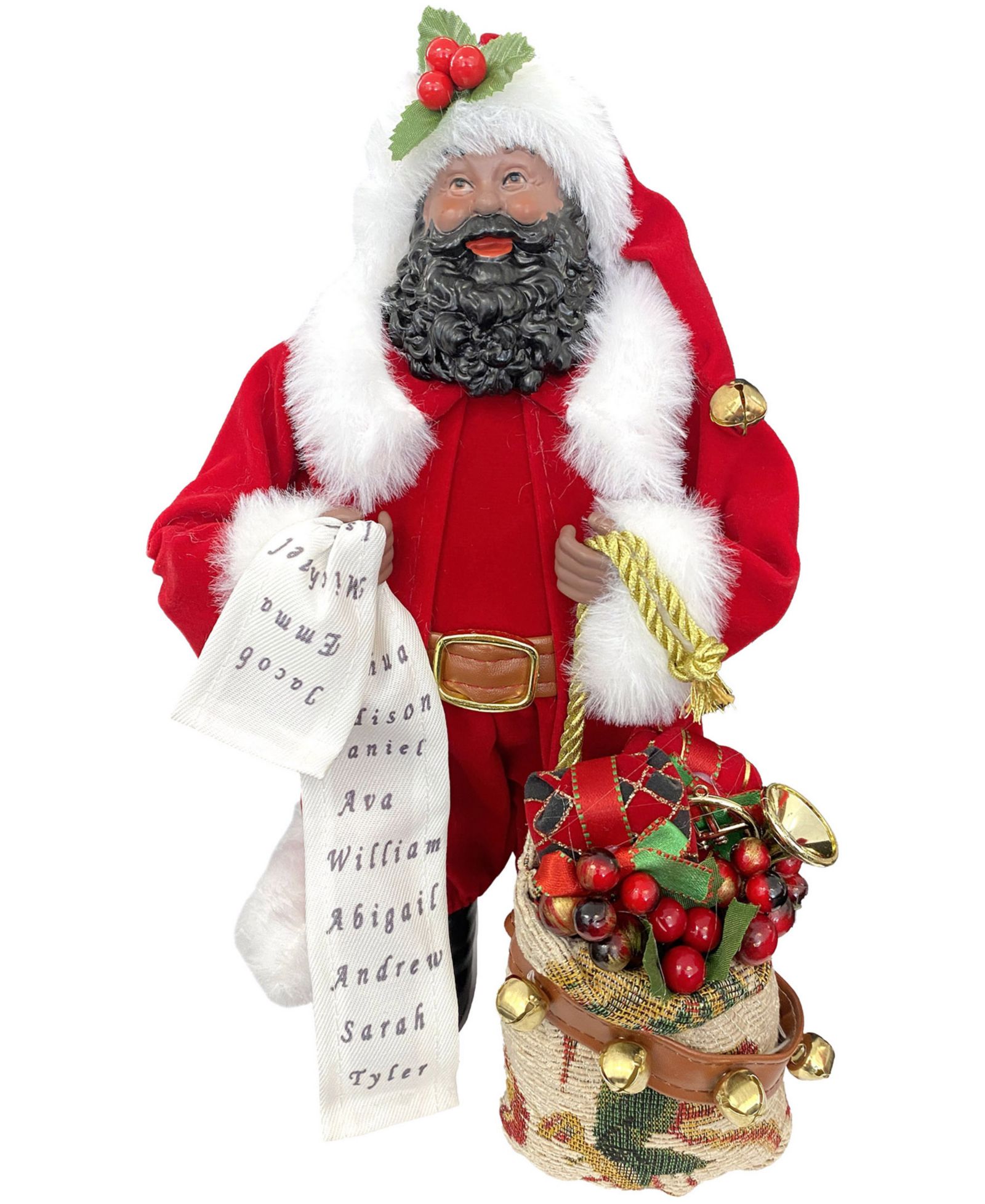 Фигурка Санта-Клауса Santa's Workshop 12" Checking His List