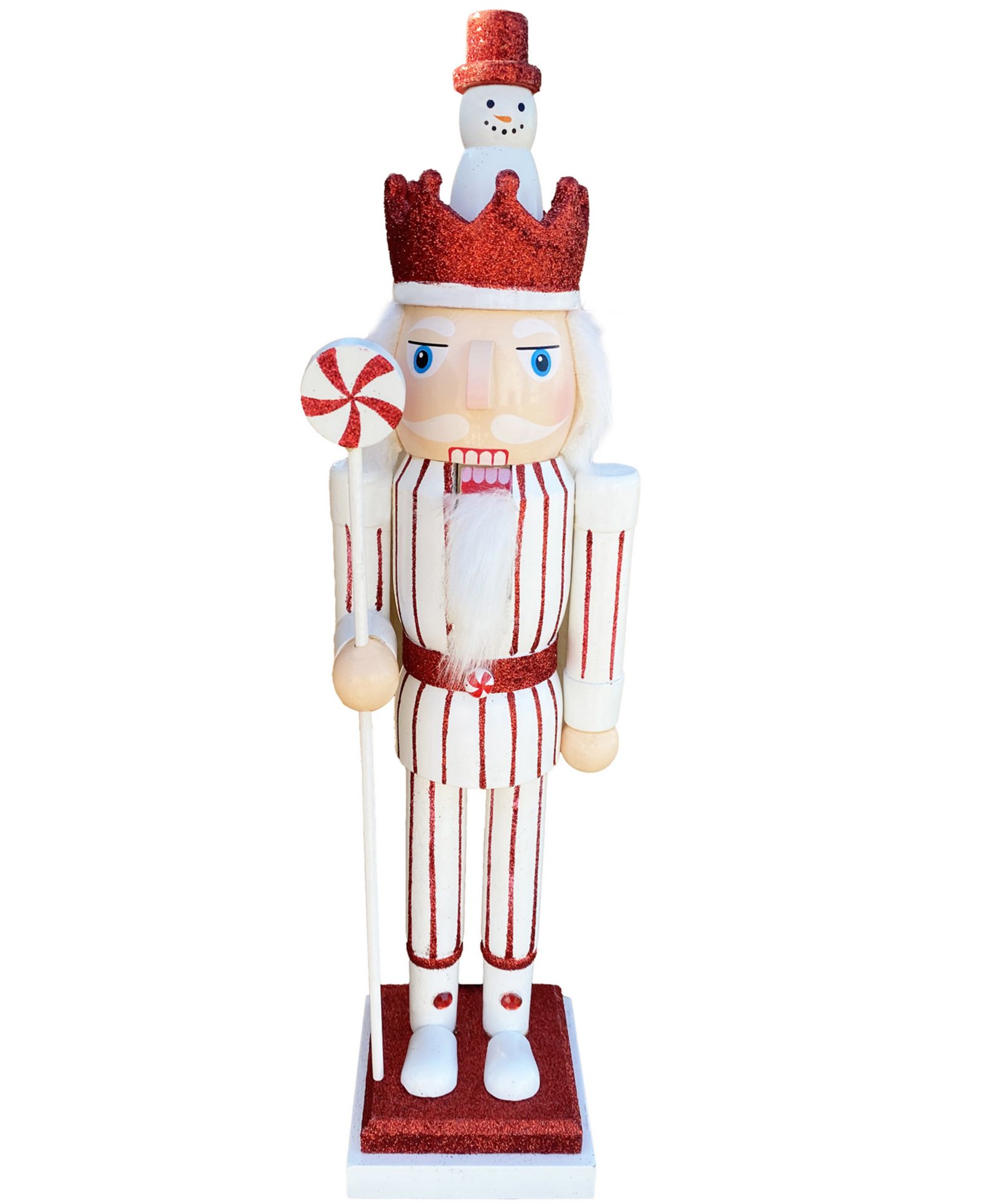 Щелкунчик Santa's Workshop 15" Peppermint Nutcracker