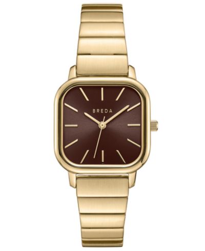 BREDA Women's Esther золотые часы на стальном браслете, 26mm